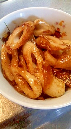 あと1品に★簡単ごま油でちくわの甘辛炒め★