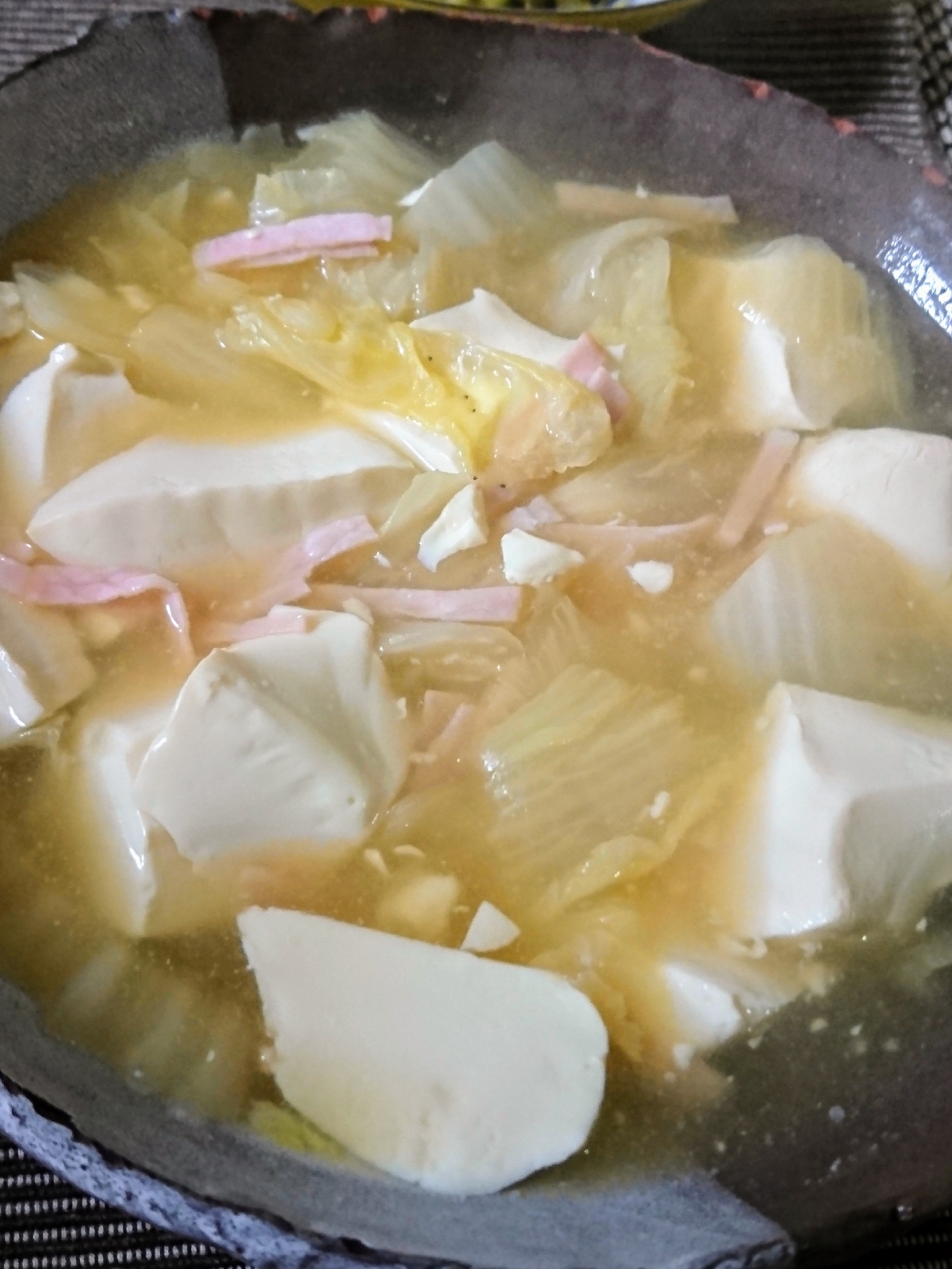 白菜と豆腐のトロトロ煮