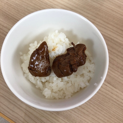 鶏レバーのにんにく醤油炒め