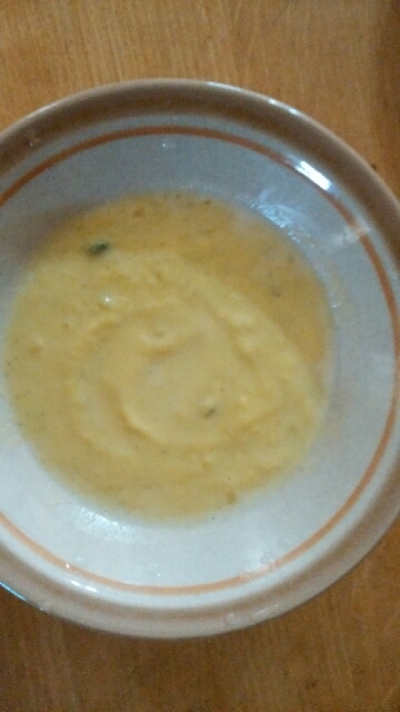 カボチャのミルクスープ