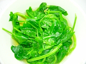 豌豆芽の中華スープ