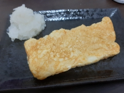 白だしで甘い卵焼き♡