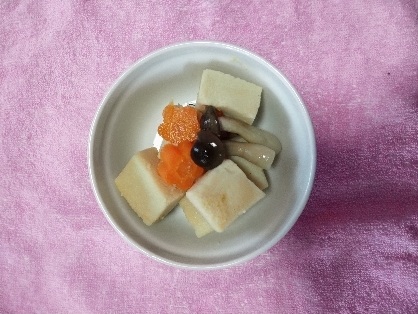 高野豆腐の含め煮