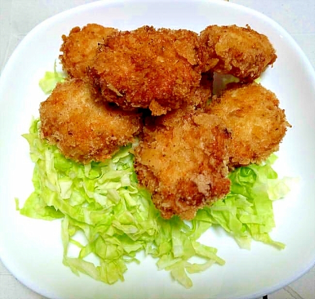 パン粉でカリッとナゲット＆蜂蜜入りBBQソース