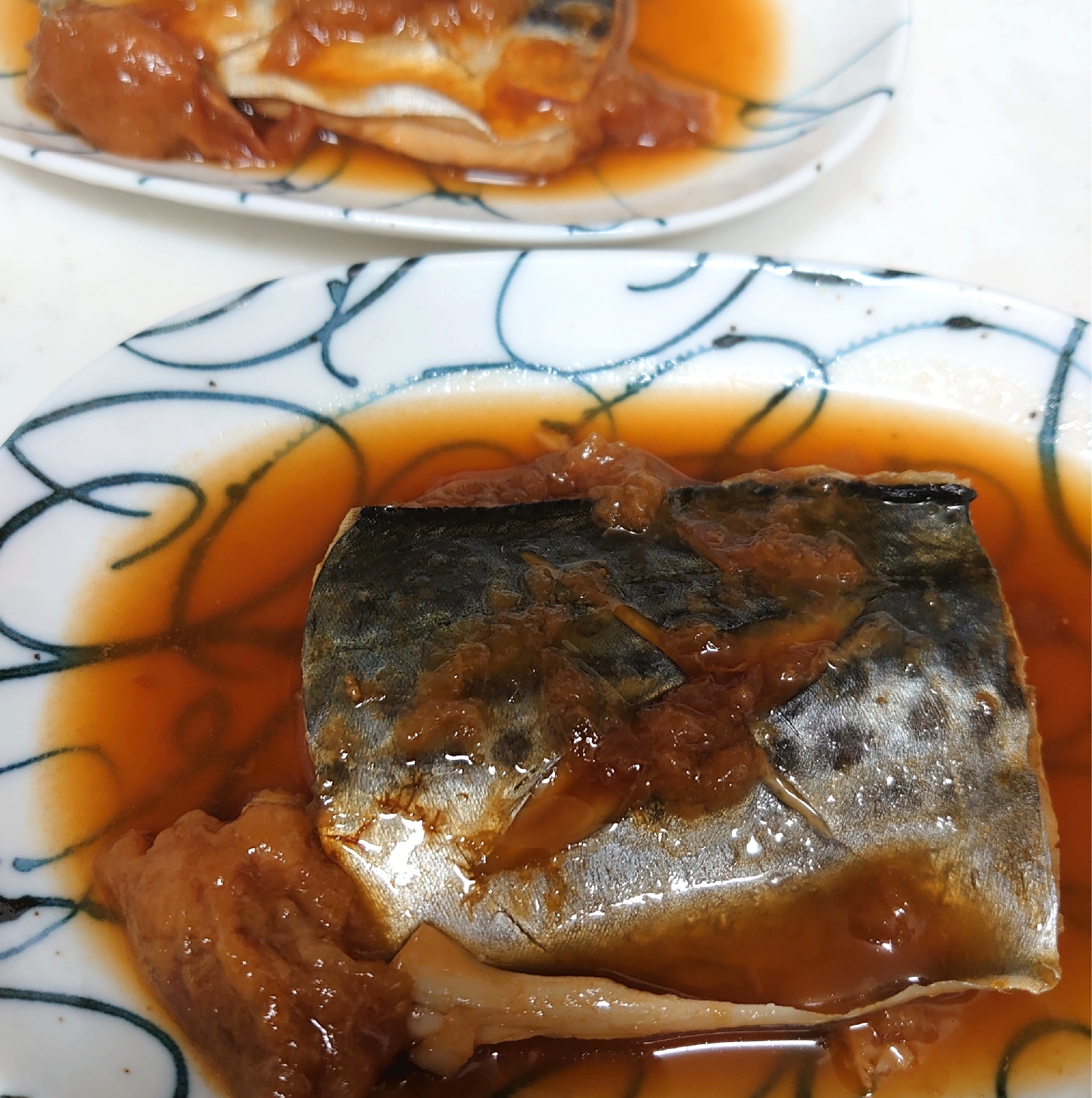 調味料を少なく！さわらのさっぱり梅煮付け