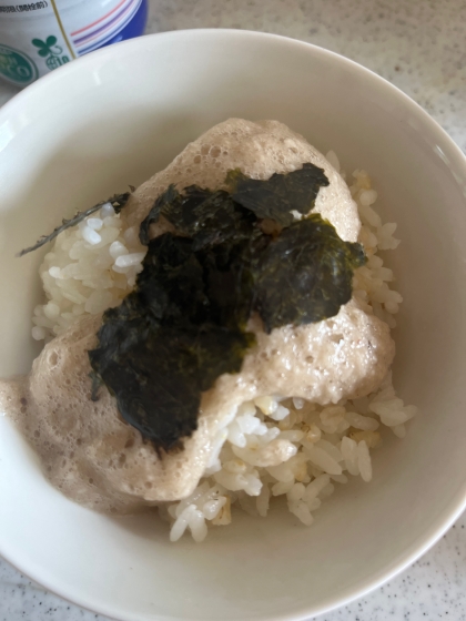 自然薯でとろとろ☆ご飯がすすむとろろご飯
