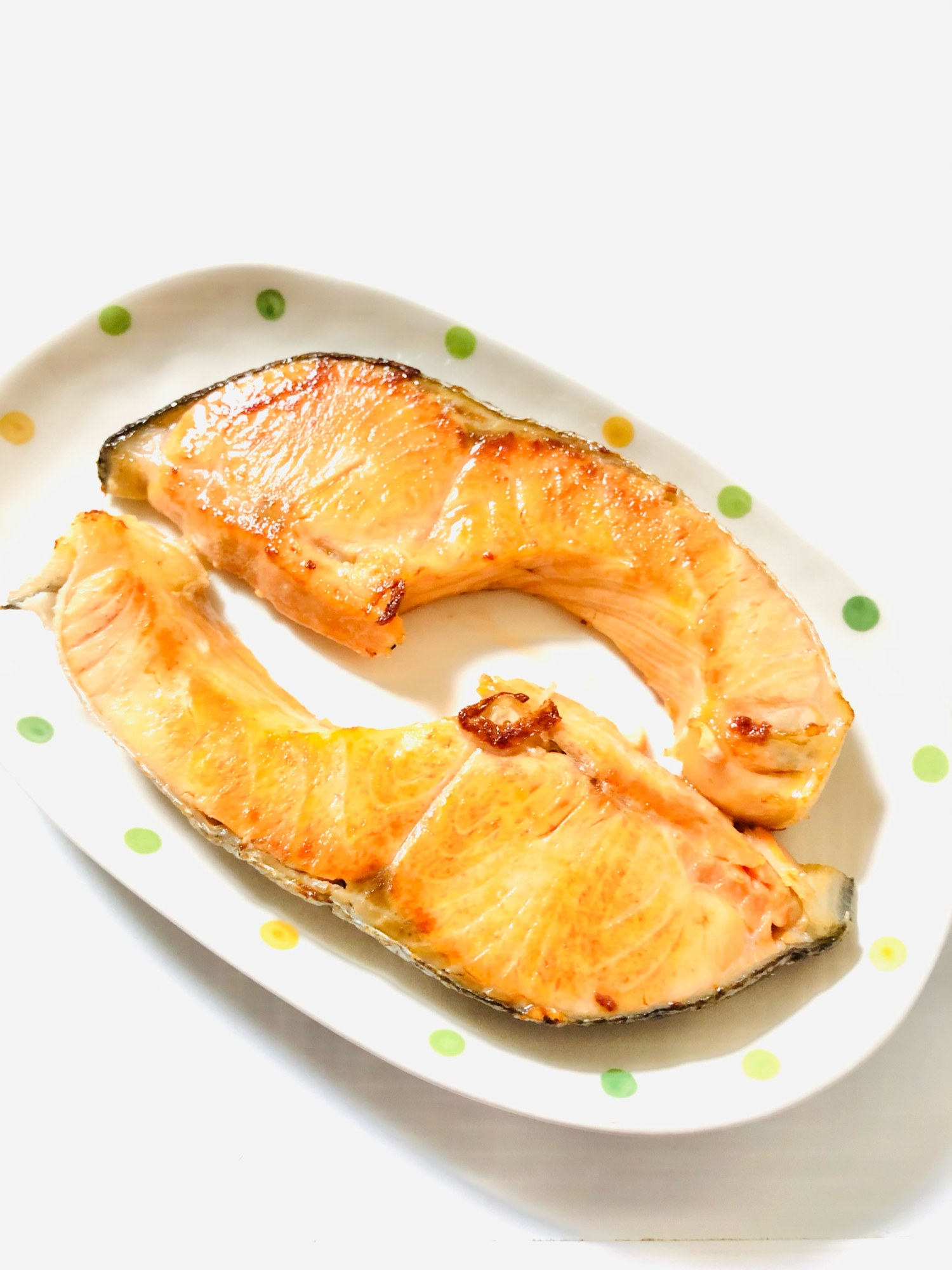 トースターで簡単✨鮭塩焼き