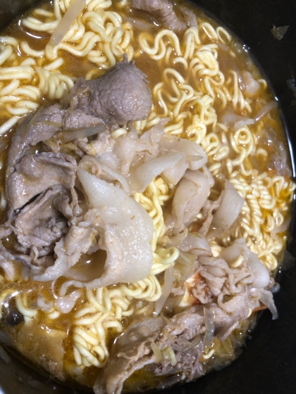 豚バラもやし味噌ラーメン