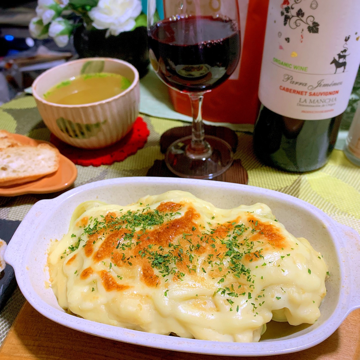 ウインナーカレーなロールキャベツグラタン