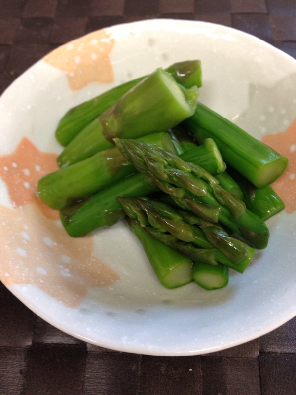 アスパラ 浅漬け