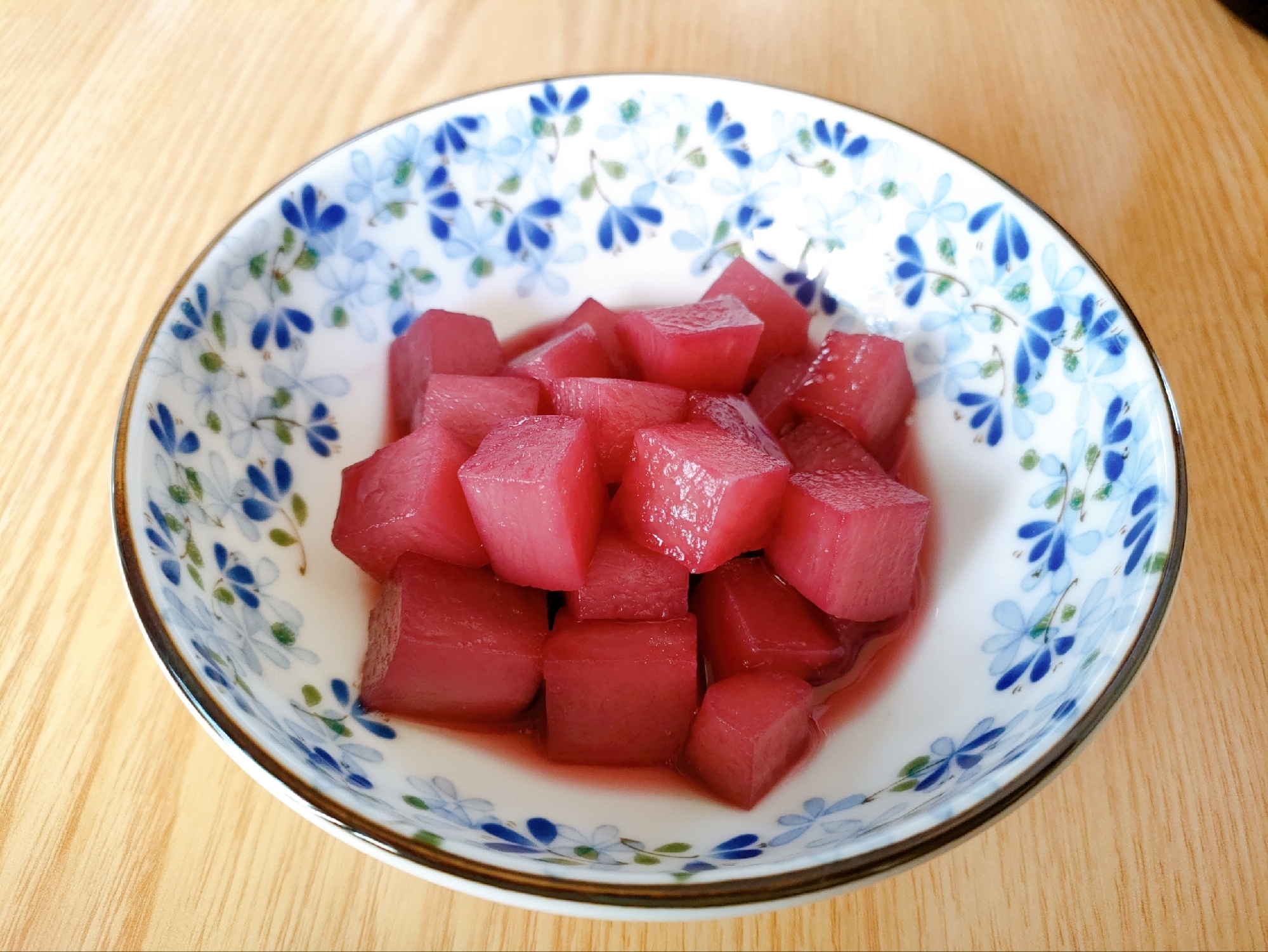 デザートに☆大根の赤ワイン煮