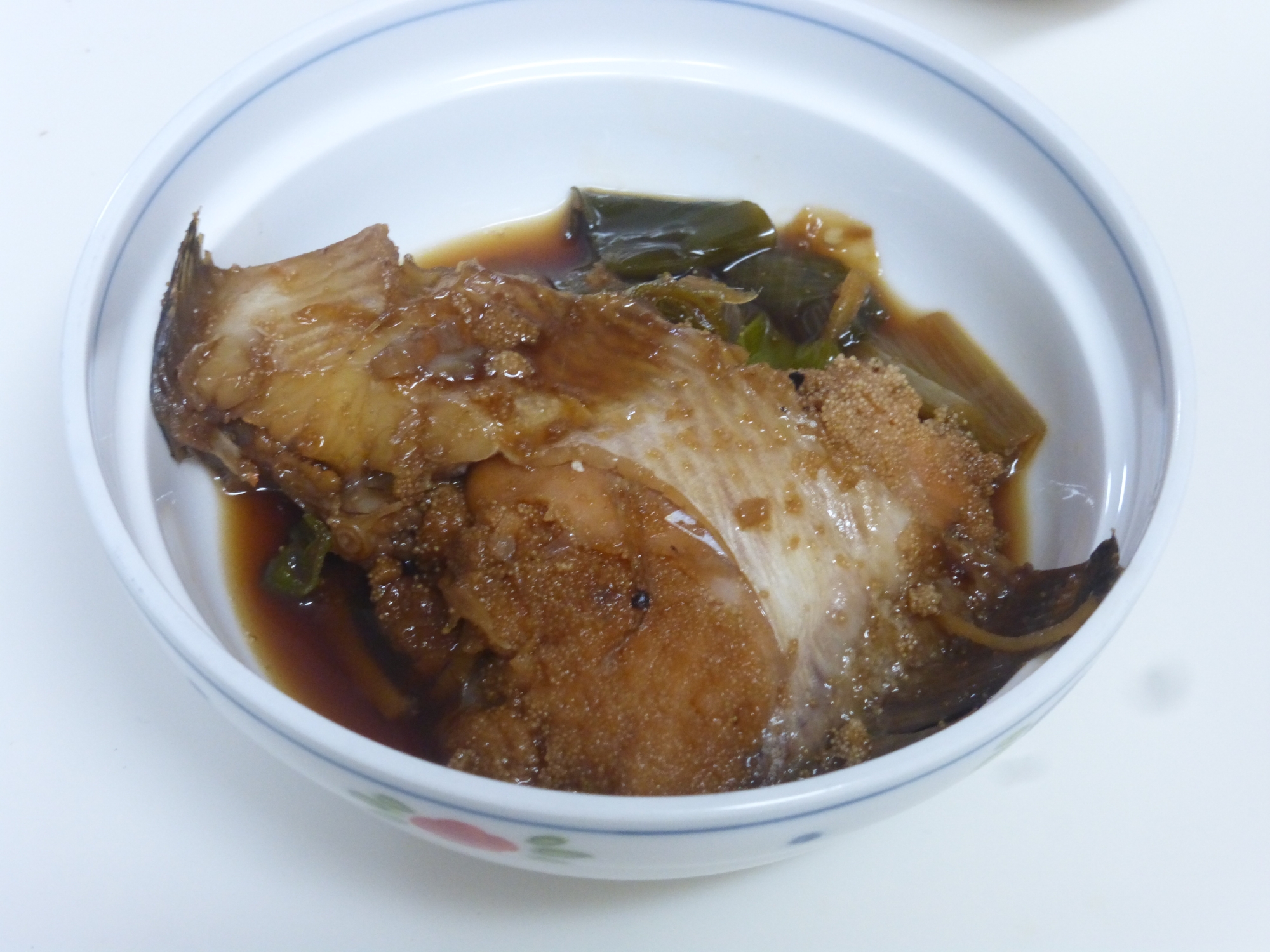 子持ちカレイの煮付け