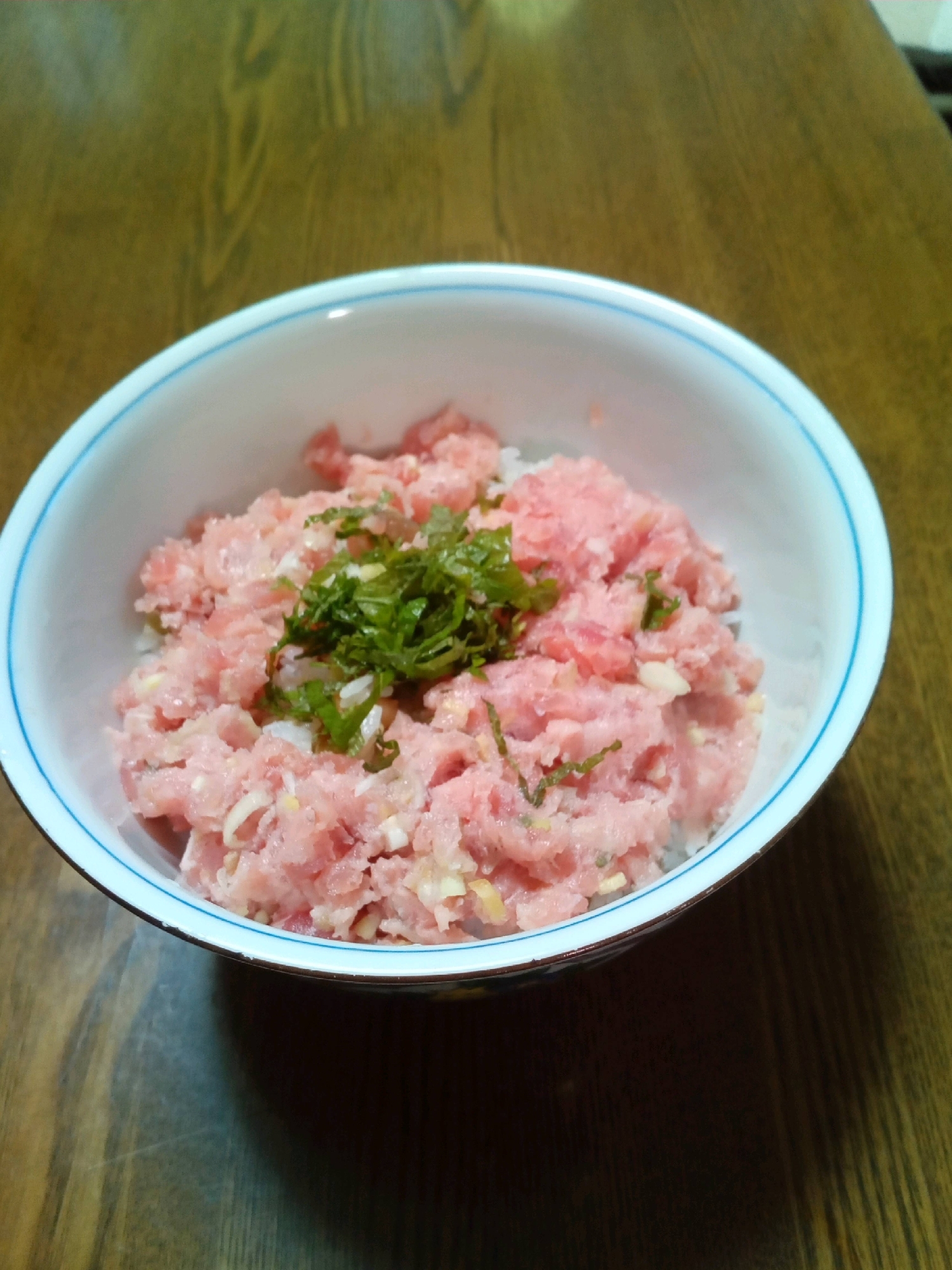 鮪たたき丼!