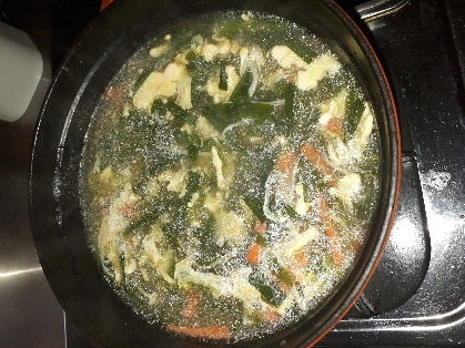 スープの味付けをレシピを使わせてもらいました！
とっっても美味しかったです☆
またリピさせてもらいます(>_<)