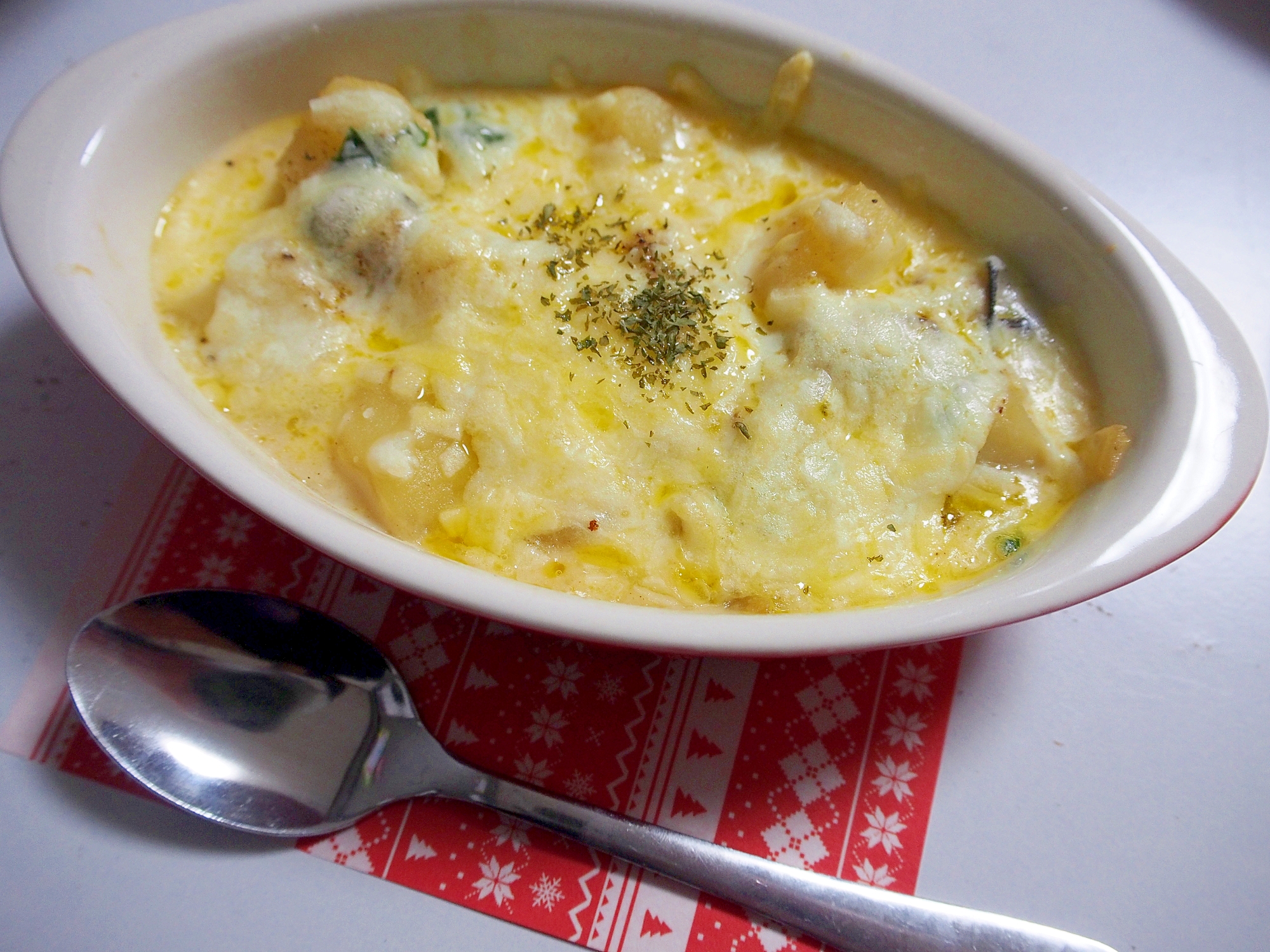 小麦粉不使用 牡蠣グラタン