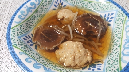 生姜香る♪鶏だんごスープ