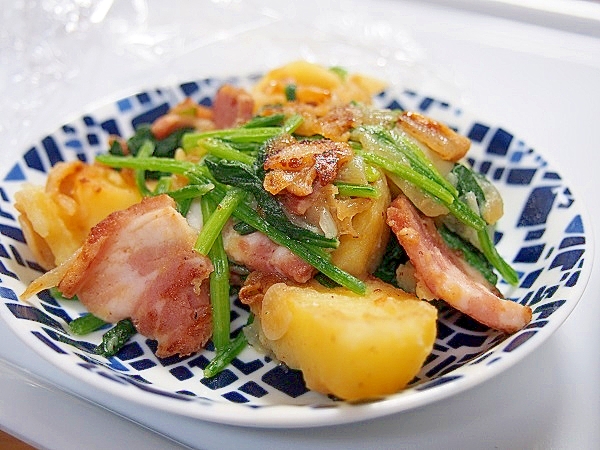 ベーコンじゃがポパイ レシピ 作り方 By よっちごはん 楽天レシピ ベーコンじゃがポパイ レシピ 作り方 By よっちごはん 楽天レシピ