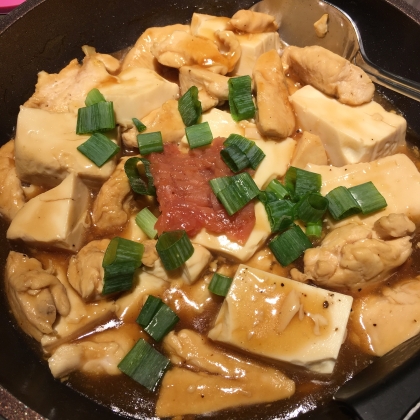 我家の定番・『豆腐とササミふわふわ炒め』