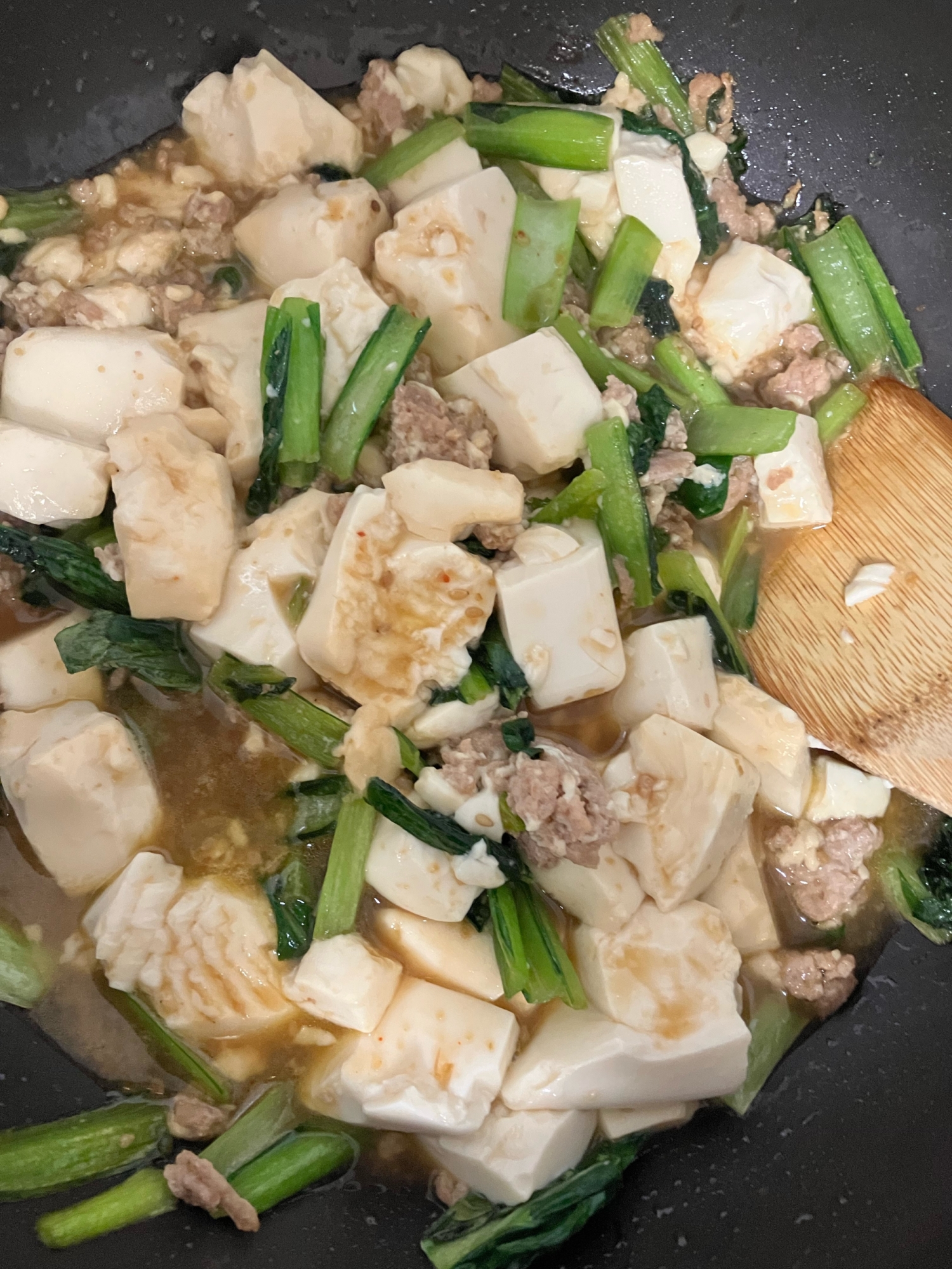 焼き肉のタレ麻婆豆腐