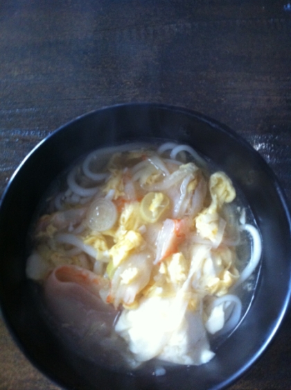 水菜なしですが、おいしく頂きました！！しょうががいいですね〜！優しい味で大好きです