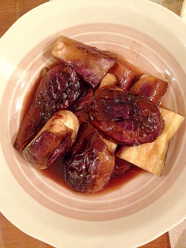 材料コレだけ！簡単☆ナスの煮浸し