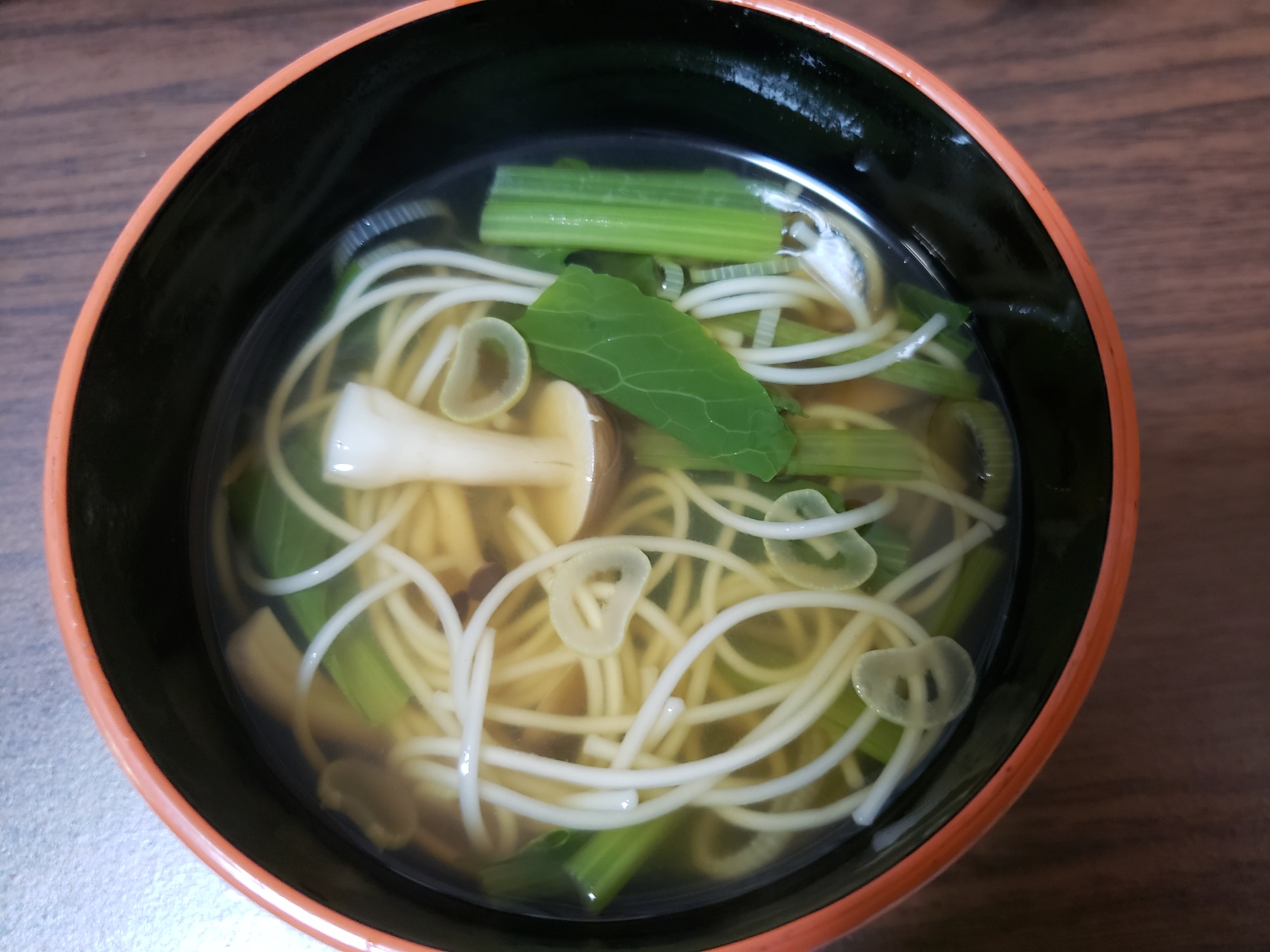 ちょっと足りない時に。そうめんのお吸い物