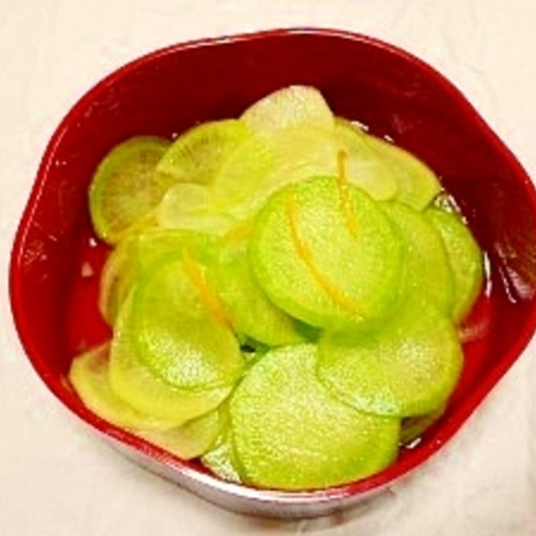 ビタミン大根 柚子浅漬け レシピ 作り方 By ブルーボリジ 楽天レシピ ビタミン大根 柚子浅漬け レシピ 作り方 By ブルーボリジ 楽天レシピ