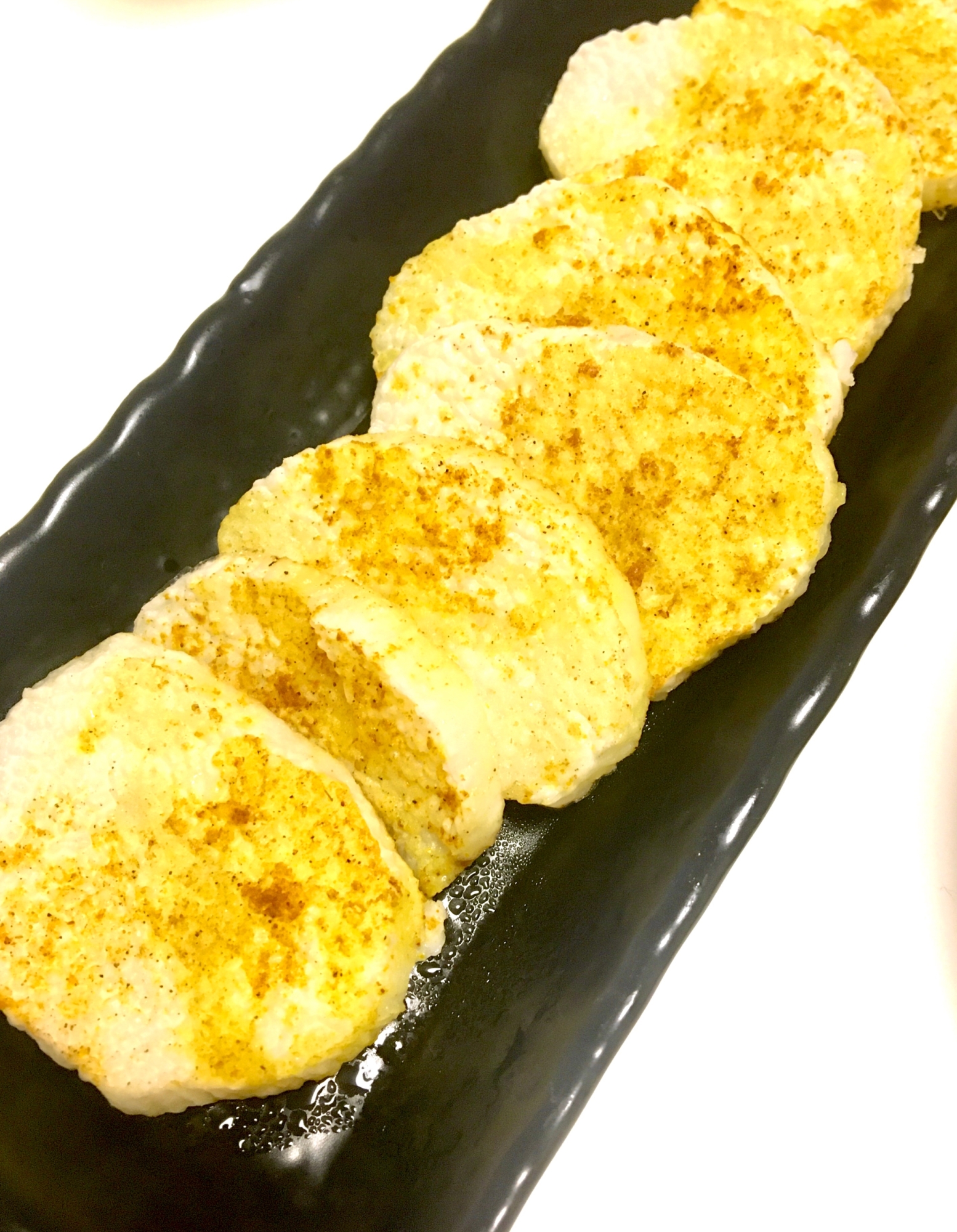 トースターで焼くだけ!長芋のカレー粉焼き