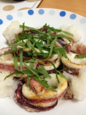 イカと大葉の 大根おろしポン酢 レシピ 作り方 By ちったりった 楽天レシピ イカと大葉の 大根おろしポン酢 レシピ 作り方 By ちったりった 楽天レシピ