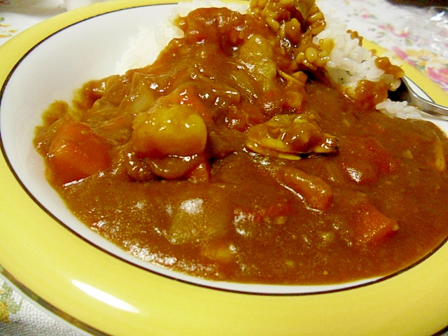 あさりカレーライス