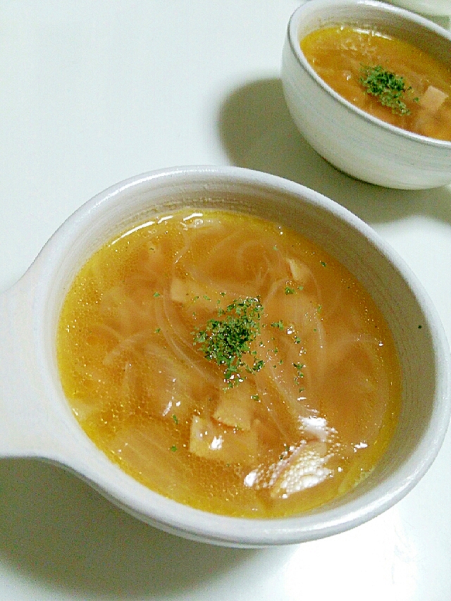 超かんたん オニオンコンソメスープ レシピ 作り方 By Cheeeeeco 楽天レシピ