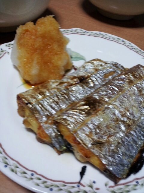 太刀魚塩焼き