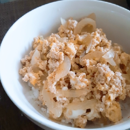 めんつゆで簡単な親子丼