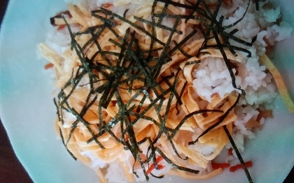 簡単☆焼き鮭のチラシ寿司