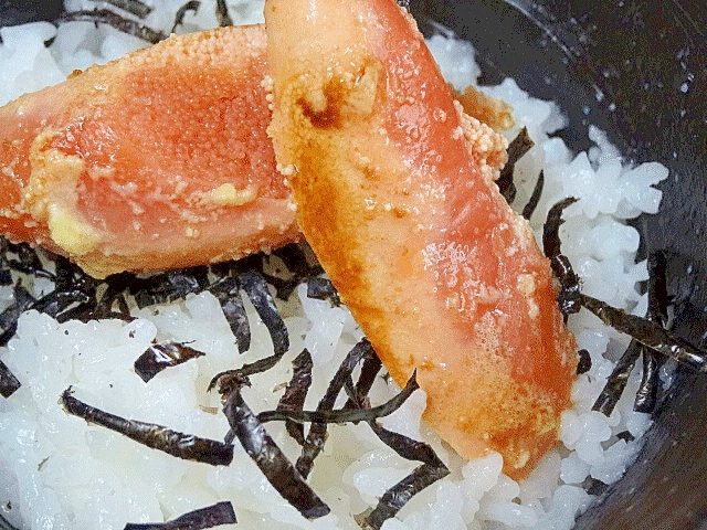 コクと旨味アップ！　「マヨ焼き明太子丼」