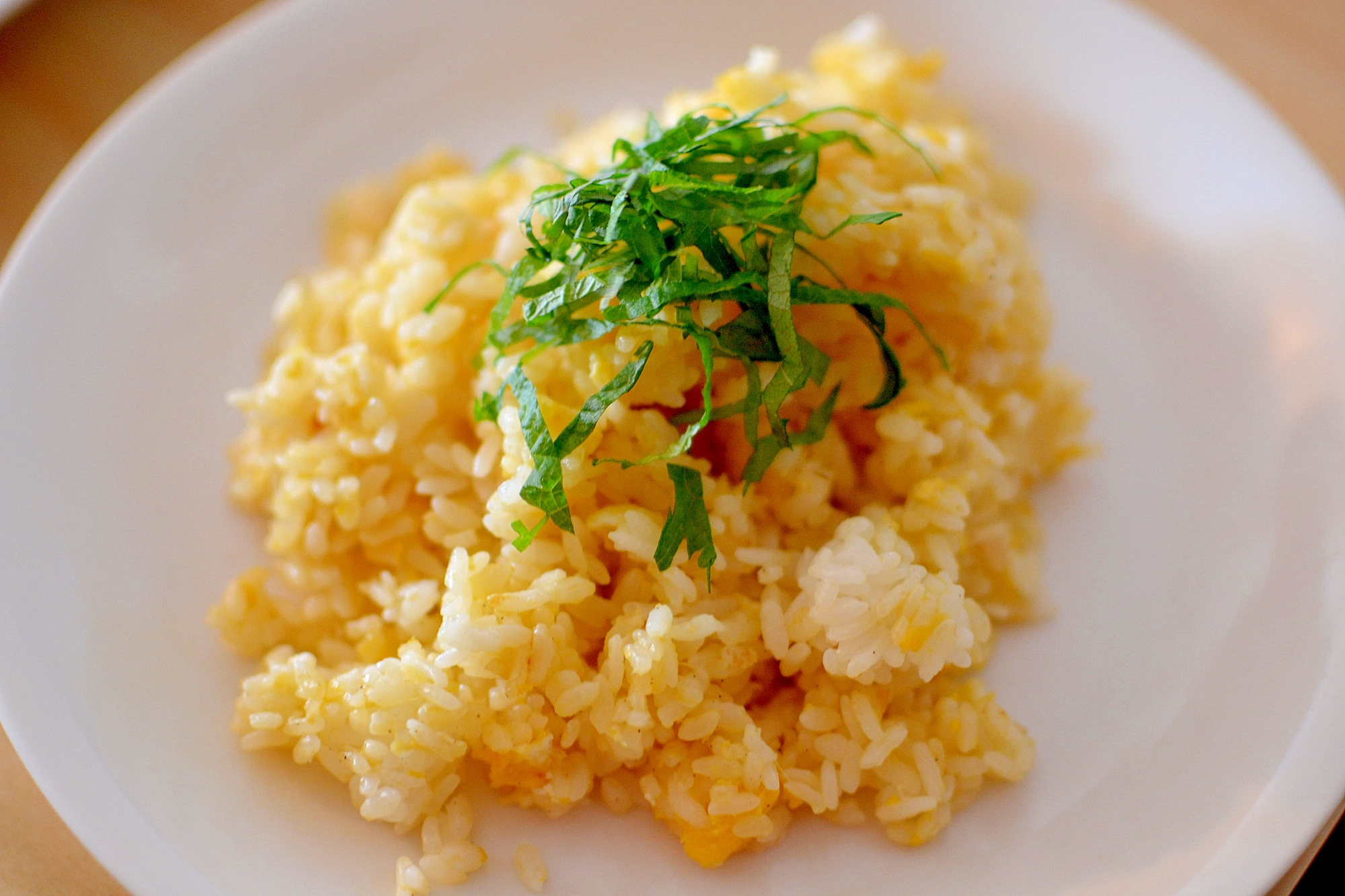 カンタン！卵と大葉のチャーハン