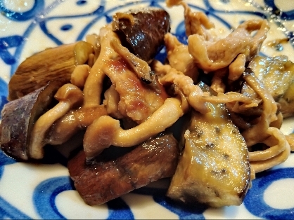 子供が喜ぶ(^^)カンタン！豚肉とナスの甘辛炒め♪