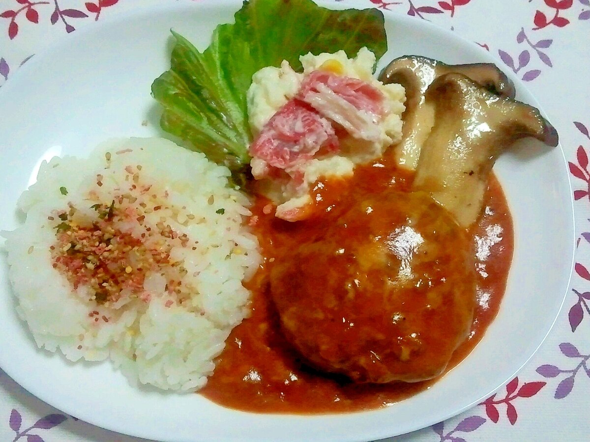 鶏ハンバーグ トマトソース煮込み レシピ 作り方 By Rika Shou 楽天レシピ 鶏ハンバーグ トマトソース煮込み レシピ 作り方 By Rika Shou 楽天レシピ