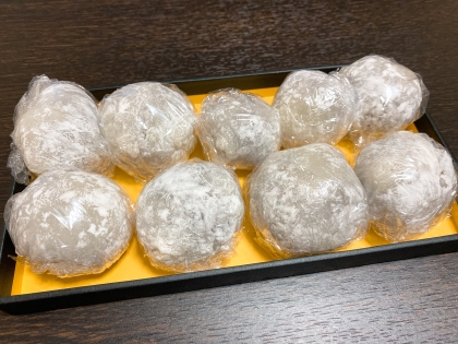 いちご一粒が大きくておにぎりのようないちご大福ができました。子供には美味しいと大喜びしてもらえました。