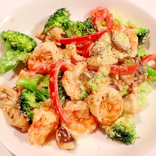 海老とブロッコリーのクリーミーマヨ炒め レシピ 作り方 By Seika A 楽天レシピ 海老とブロッコリーのクリーミーマヨ炒め レシピ 作り方 By Seika A 楽天レシピ