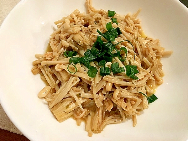 えのきのバター岩海苔炒め