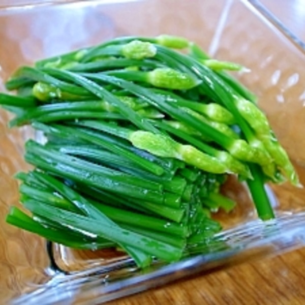 季節限定 花ニラのお浸し レシピ 作り方 By 根岸農園 楽天レシピ 季節限定 花ニラのお浸し レシピ 作り方 By 根岸農園 楽天レシピ