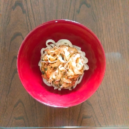 かき揚げのせぶっかけうどん