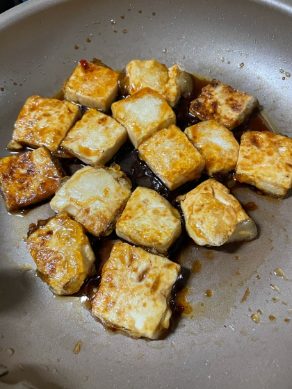 絹豆腐で作りました。
美味しかったです！