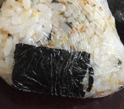 ♢厚切りベーコンのおにぎり♢