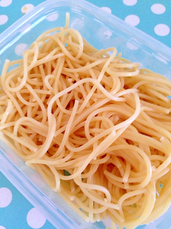 余ったパスタを冷凍保存☆