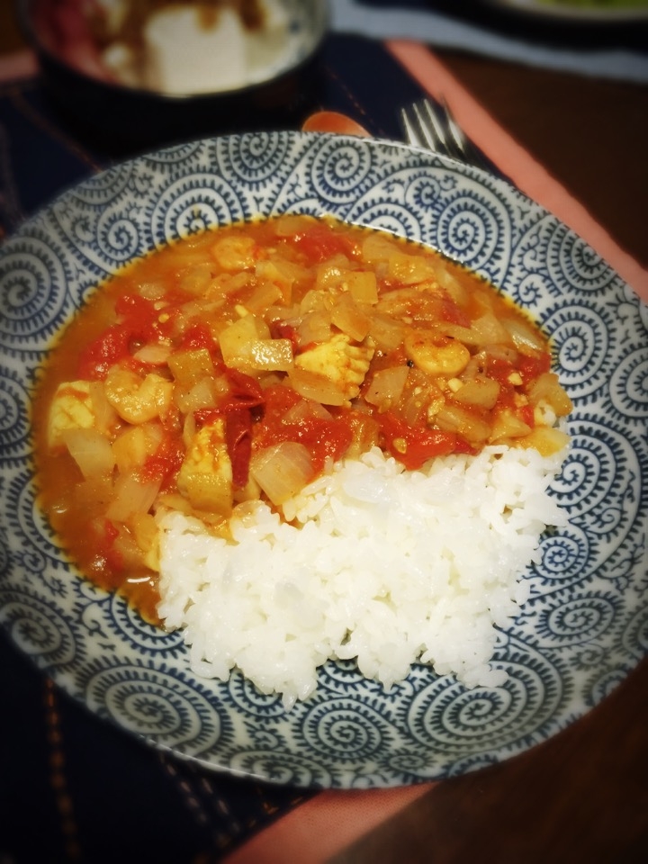 *カレーの壺を使って!シーフードカレー*