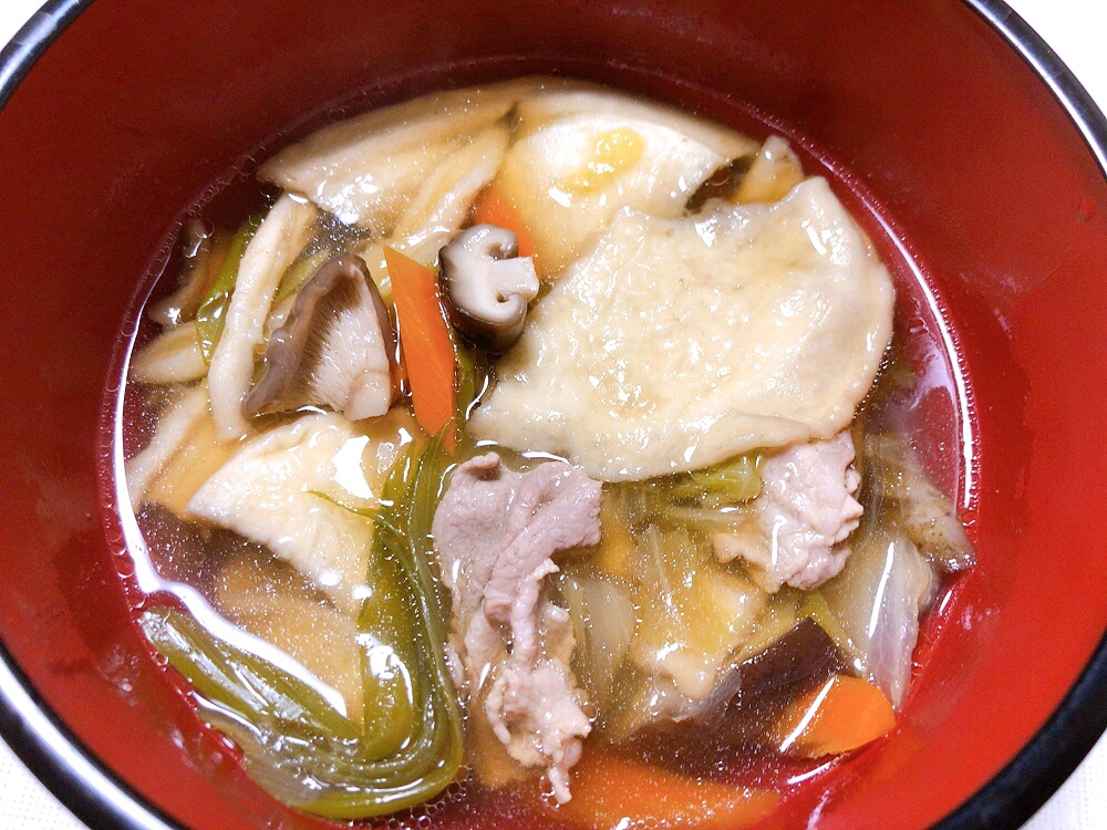 旨いっ!もっちりせんべい汁