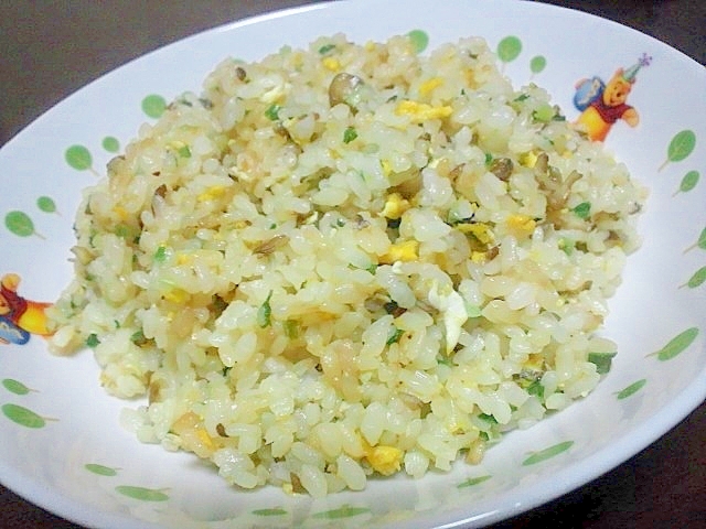 ヘルシーまいたけ塩麹チャーハン