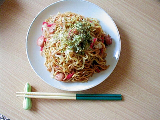 野菜たっぷり焼きそば